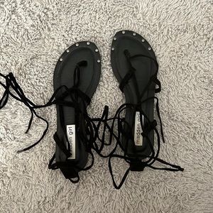 Madden girl wrap up sandals